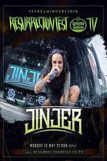 Jinjer - Live at Resurrection Fest EG 2018 Poster