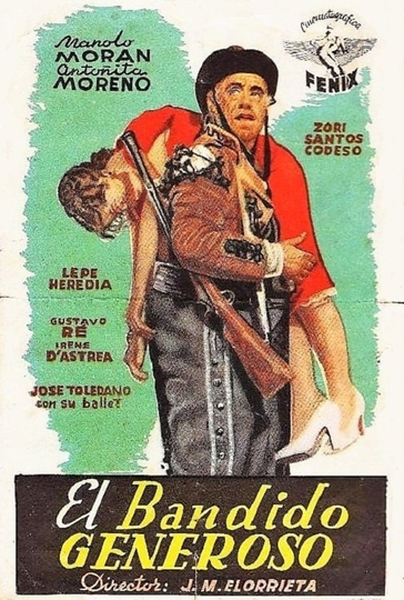 El bandido generoso Poster