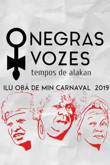 Negras Vozes  Tempos de Alakan Poster