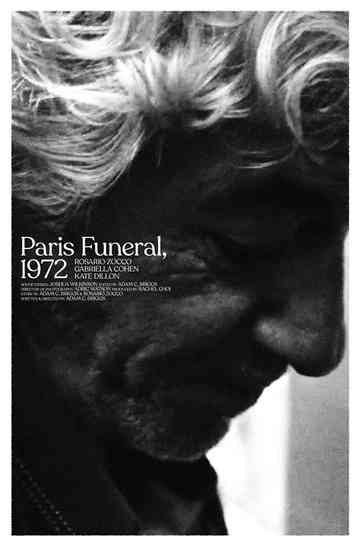 Paris Funeral, 1972 Poster