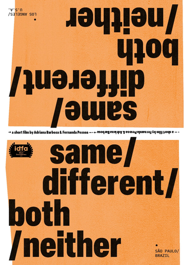 SameDifferentBothNeither Poster