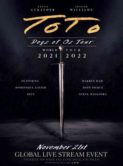 Toto Dogz of Oz Tour Global Live Stream Poster