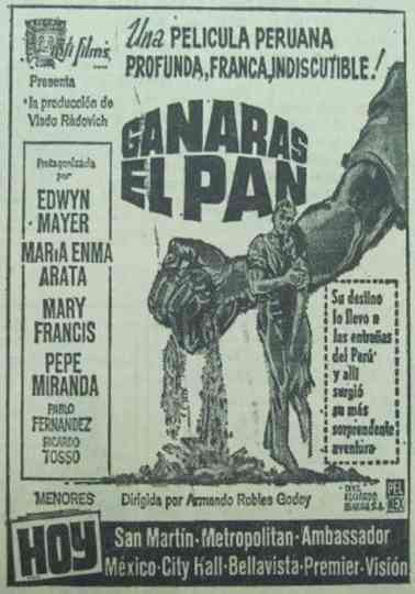 Ganarás el pan Poster