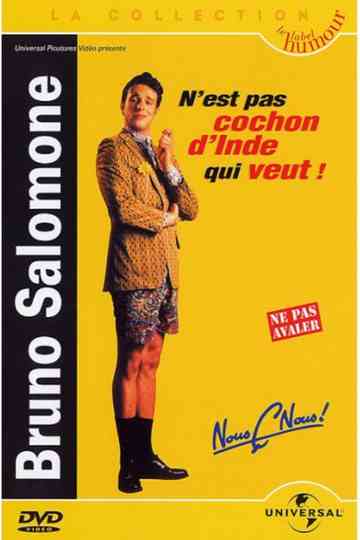 Bruno Salomone  Nest pas cochon dInde qui veut  Poster