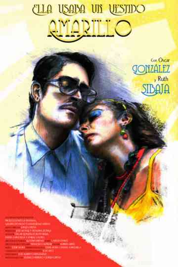 She wore a yellow dress Poster