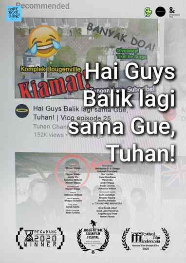 Hey Guys It's Me Again God! Poster