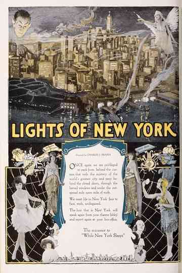 The Lights of New York Poster