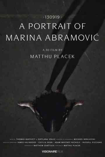 130919  A Portrait of Marina Abramovic Poster