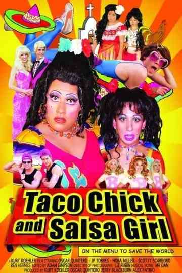 Taco Chick and Salsa Girl Poster