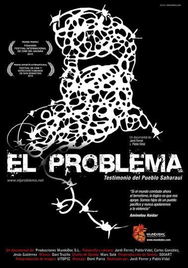 El problema, Testimonio del pueblo Saharaui Poster