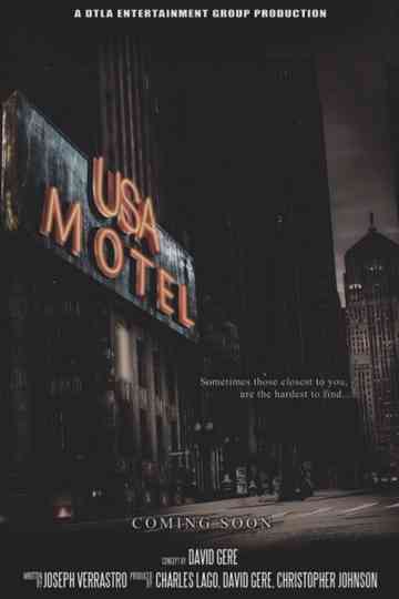 USA Motel Poster