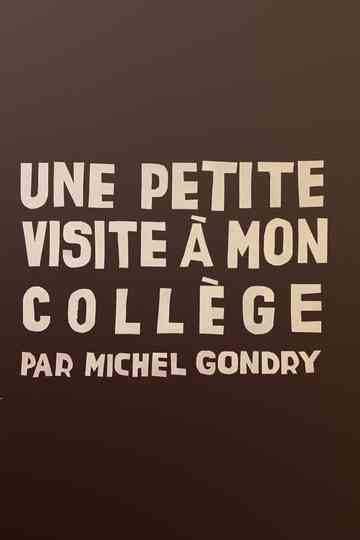 A Short Visit to My College Poster