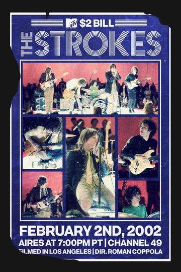 The Strokes: MTV $2 Bill Concert Poster