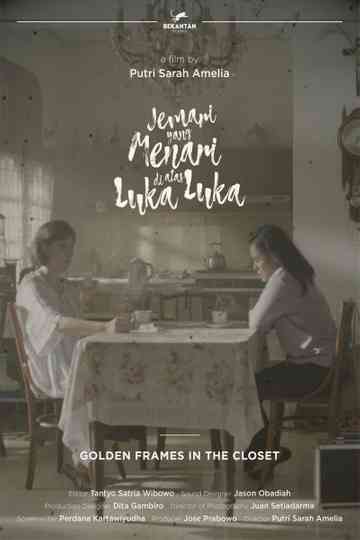 Golden Frames in the Closet Poster