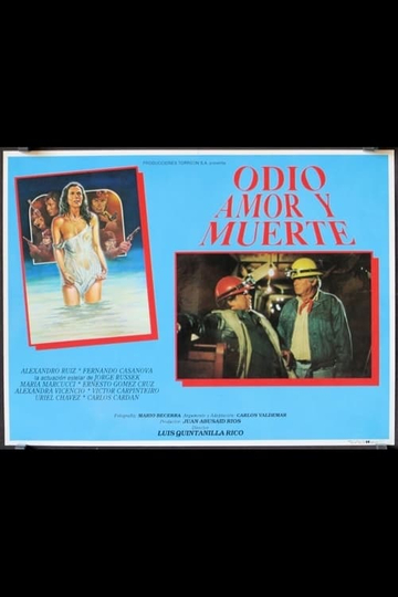 Odio amor y muerte Poster