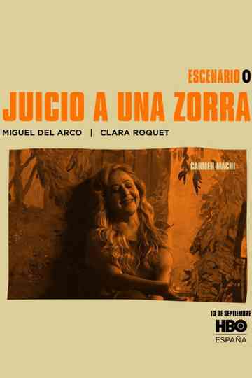 Juicio a una zorra Poster