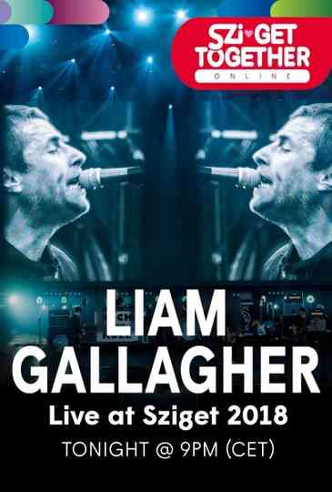 Liam Gallagher au Sziget Festival Poster