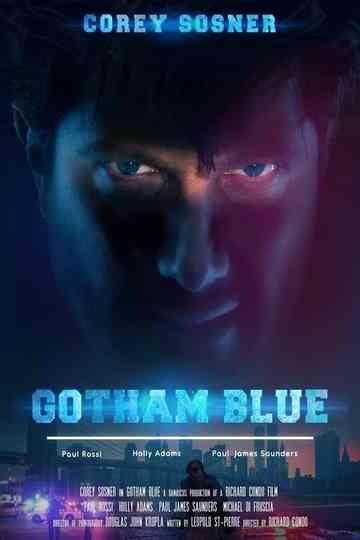 Gotham Blue Poster