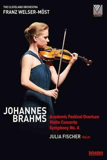Johannes Brahms - Violin Concerto Symphony No. 4 (Julia Fischer) Poster