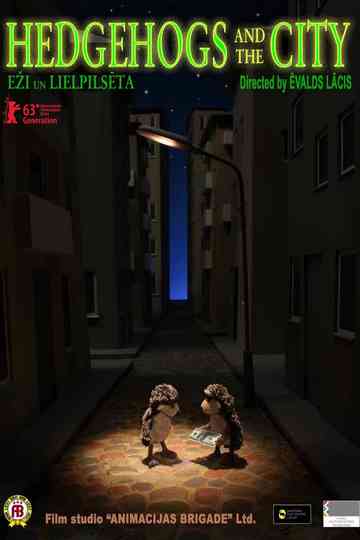 Hedgehogs and The City Poster