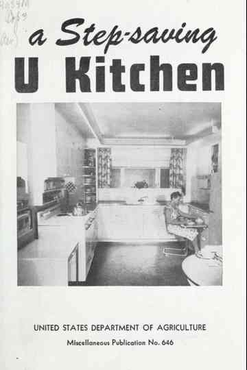 A Step-Saving Kitchen Poster