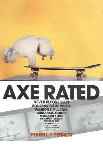 Powell Peralta Axe Rated Poster