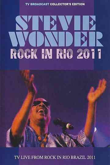 Stevie Wonder live at Rock in Rio 2011 Poster