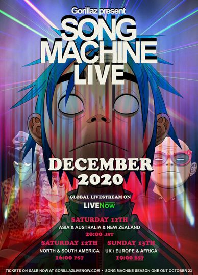 Gorillaz Present Song Machine LIVE