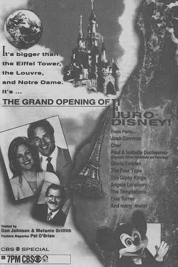 The Grand Opening of Euro Disneyland poster