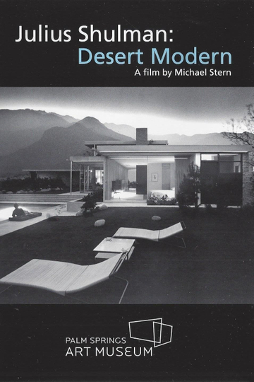 Julius Shulman Desert Modern Poster