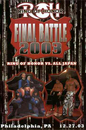ROH Final Battle Poster