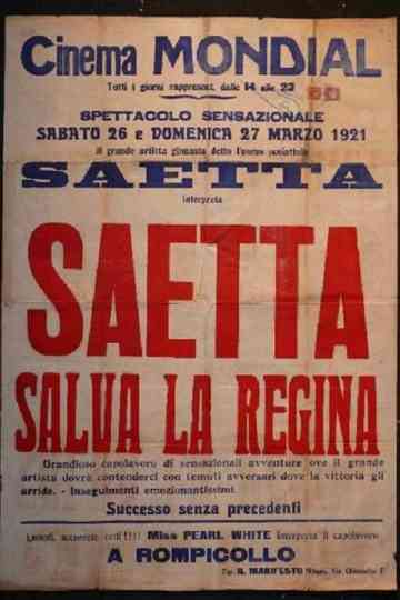 Saetta salva la regina poster