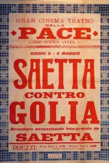 Saetta contro Golia poster
