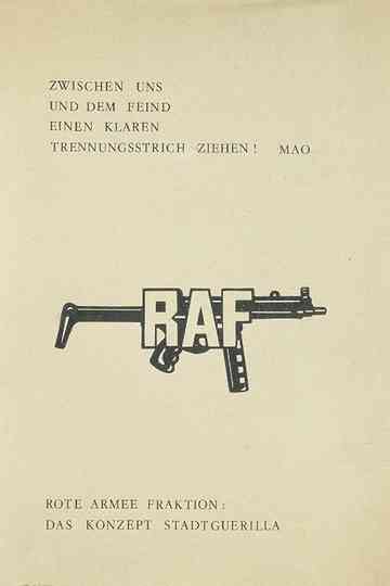 The RAF: The Red Army Fraction Poster
