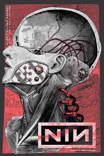 Nine Inch Nails Corona Capital Festival Mexico City Poster