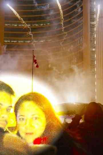 Between the hotel and city hall Poster