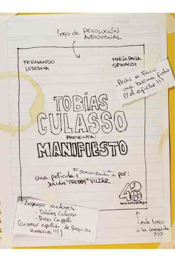Tobías Culasso presents Manifest Poster