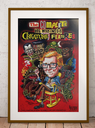 The Complete Bob Wilkins Creature Features Poster