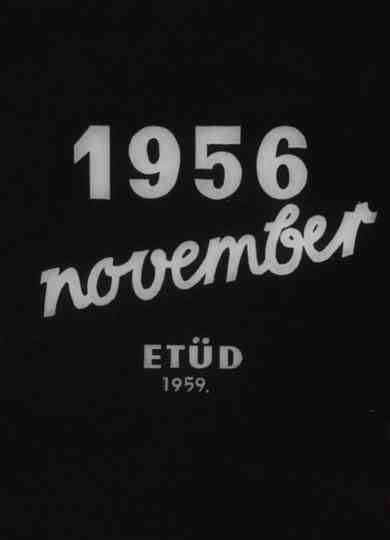 1956 november Poster