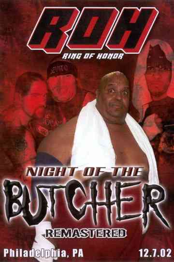 ROH Night of The Butcher Poster
