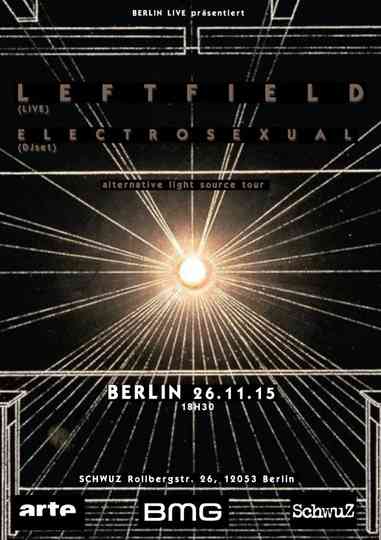 Leftfield : live in Berlin Poster