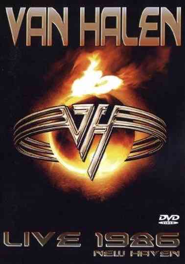 Van Halen - Live 1986 New Haven Poster