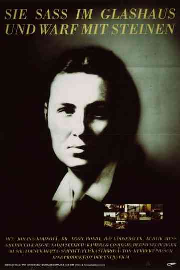 She Sat in a Glass House Throwing Stones Poster