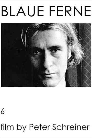 Blaue Ferne Poster