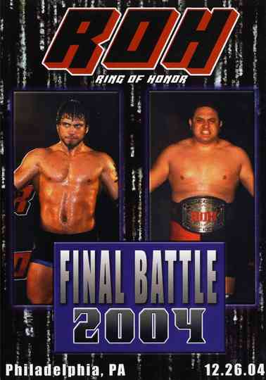 ROH Final Battle Poster