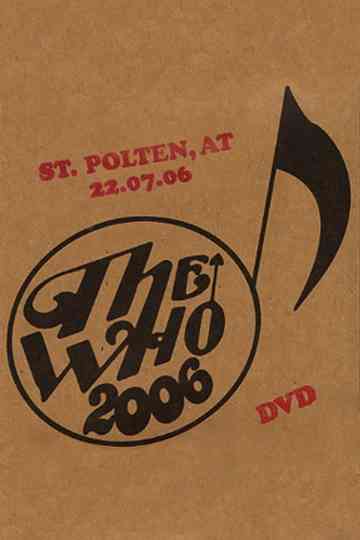 The Who St Polten 7222006 Poster