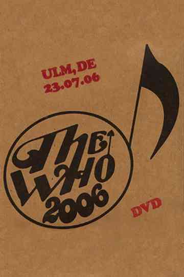 The Who Ulm 7232006 Poster