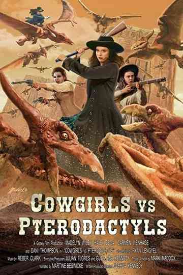 Cowgirls vs Pterodactyls poster