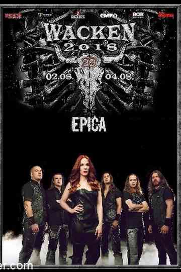 Epica  Live Open Air At Wacken 2018 Poster