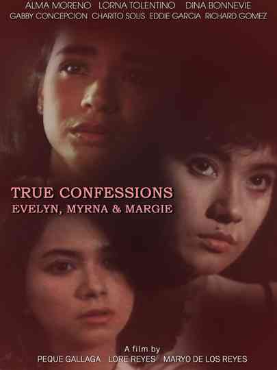 True Confessions Evelyn Myrna  Margie Poster
